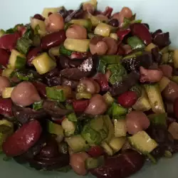 Jednostavna salata od pasulja sa krastavcem
