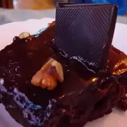 Zdrav brauni sa crnom čokoladom