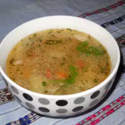 Pileća supa s patlidžanom