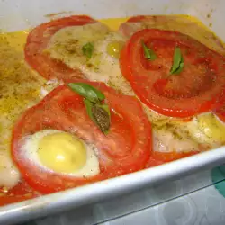 Brzo domaće zapečeno jelo sa mocarelom i prepeličjim jajima