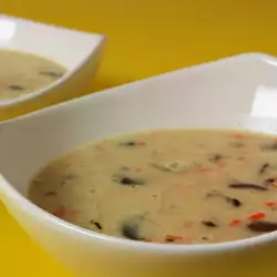 Krem supa od krompira i pečuraka