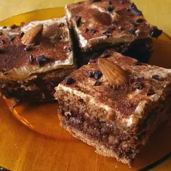 Kakao keks torta sa pavlakom i bademima