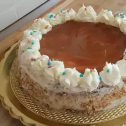 Karamel torta sa keksom