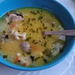Pileća keto supa