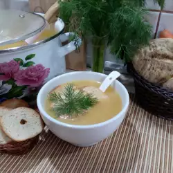 Zdrava krem supa sa đumbirom