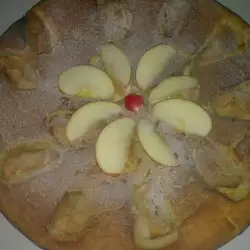 Lenji kolač od jabuka
