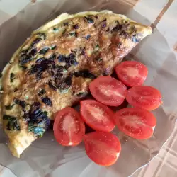Prolećni omlet sa sremušem