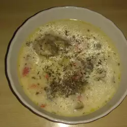 Ukusna pileća supa sa graškom