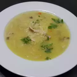 Pileća supa sa rezancima i krompirom