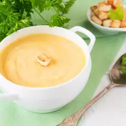 Zimska supa sa rendanim krompirom