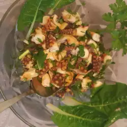 Zelena salata od hobotnice