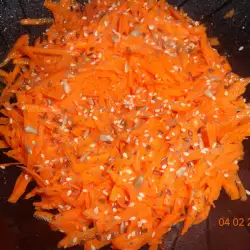 Salata od šargarepe i semenki