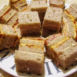Mini sendviči zalogajčići sa integralnim hlebom