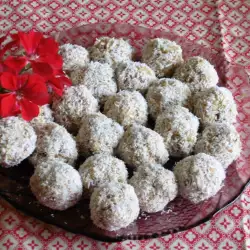 Snežni kokos kolačići