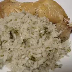 Piletina sa belim pirinčem u rerni
