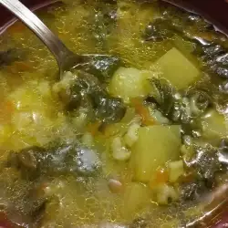 Supa od spanaća sa krompirom i pirinčem