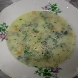 Supa od koprive sa zaprškom