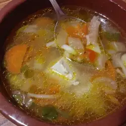 Supa od povrća sa tofuom