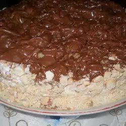 Torta sa breskvama i čokoladnim kremom