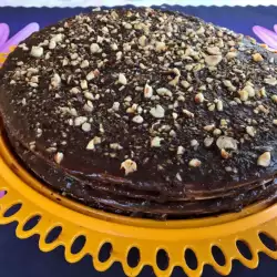 Vafl čokoladna torta