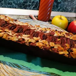 Vegan kolač od jabuka sa orašastim plodovima