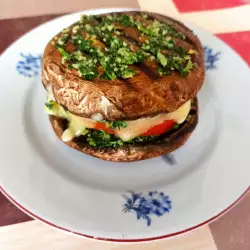 Veganski burger od pečuraka