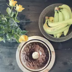 Veganski čokoladni kolač sa borovnicama