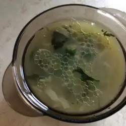 Zelena supa sa koprivom i leblebijama