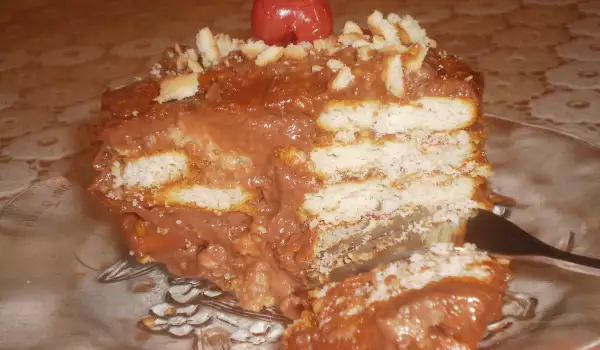 Brza i ukusna keks torta sa tečnom čokoladom