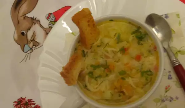 Supa od krompira za mališane