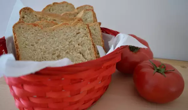 Hleb sa tipskim brašnom i speltom u mini pekari