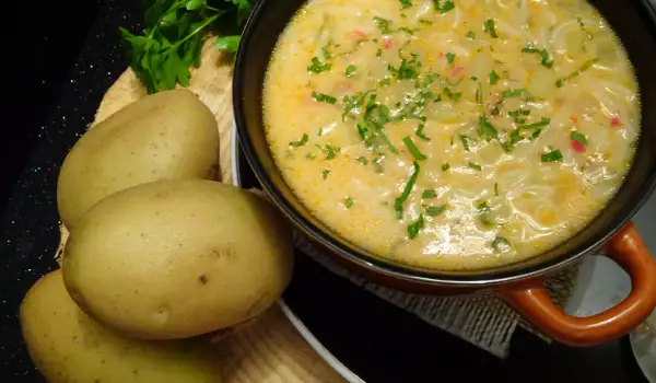 Supa od krompira sa bujonom od povrća