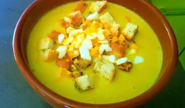 Krem supa od praziluka i topljenog sira