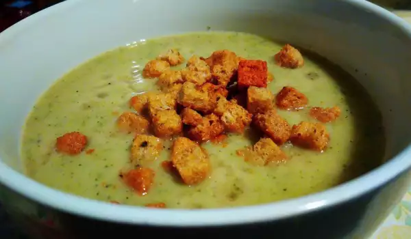 Krem supa sa brokolijem i krompirom