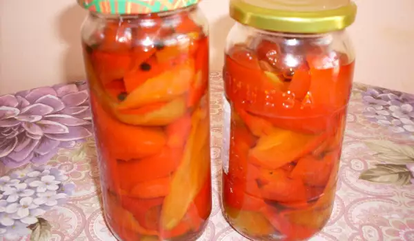 Ukusne i jednostavne marinirane paprike i paradajz-paprike