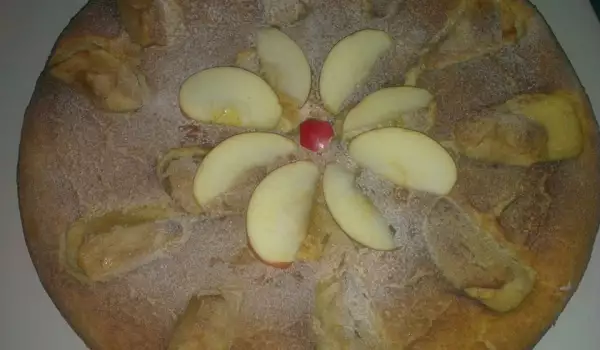 Lenji kolač od jabuka