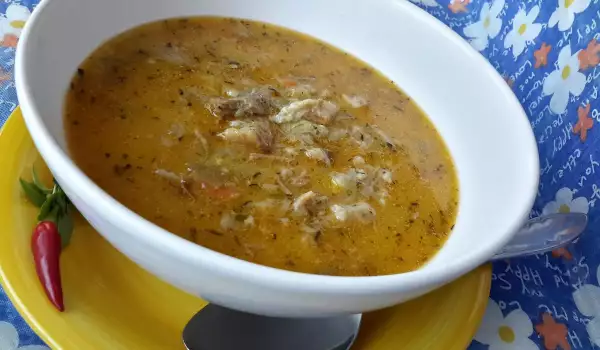 Supa od pačijih karabataka sa rasolom