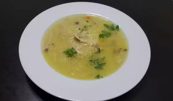 Pileća supa sa rezancima i krompirom