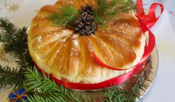 Raskošni božićni hleb sa zaprženim maslacem