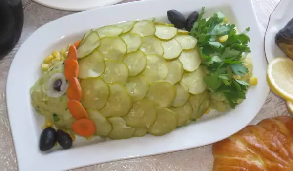 Krompir salata Riba