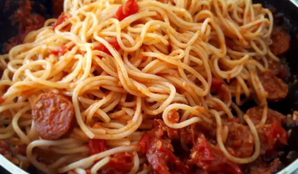 Špagete sa čorizom