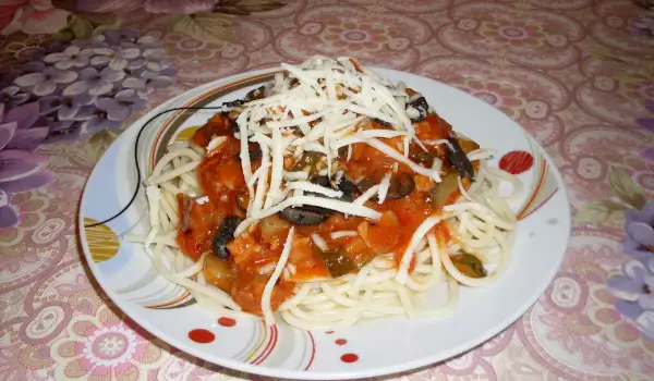 Špagete sa maslinama