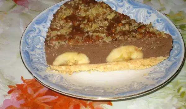 Kakao torta sa bananama bez pečenja