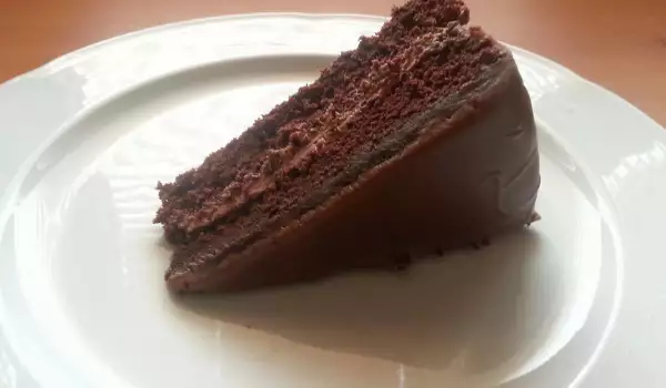Torta s čokoladnim ganašom