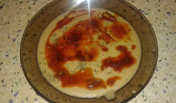 Krem supa od crvenog sočiva, bulgura i krompira
