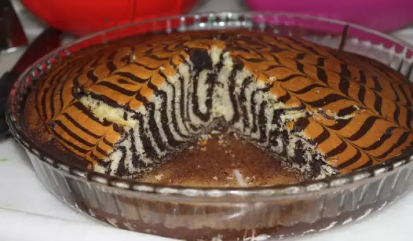 Zebra kolač