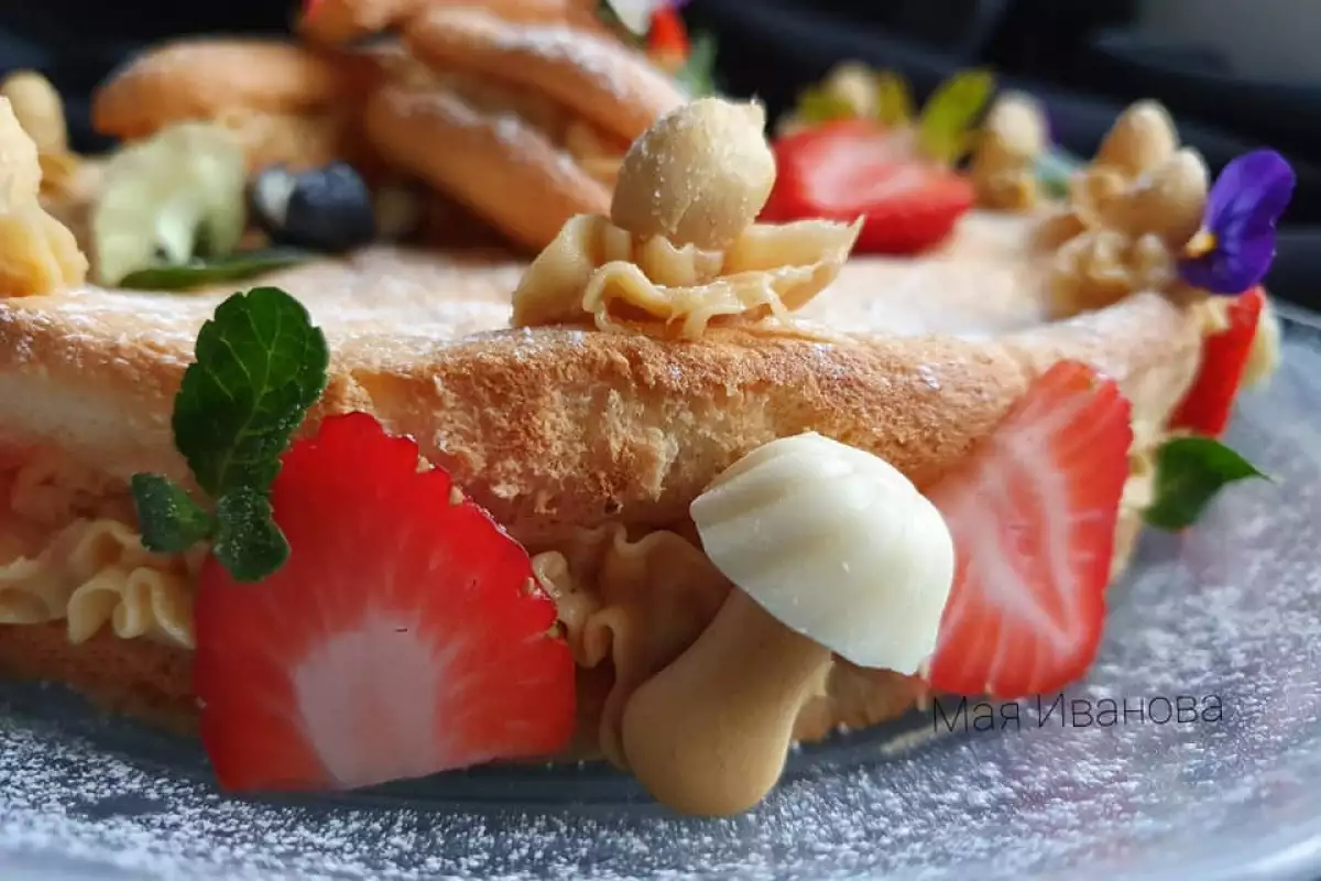 Torta sa Piškotama i Kremom