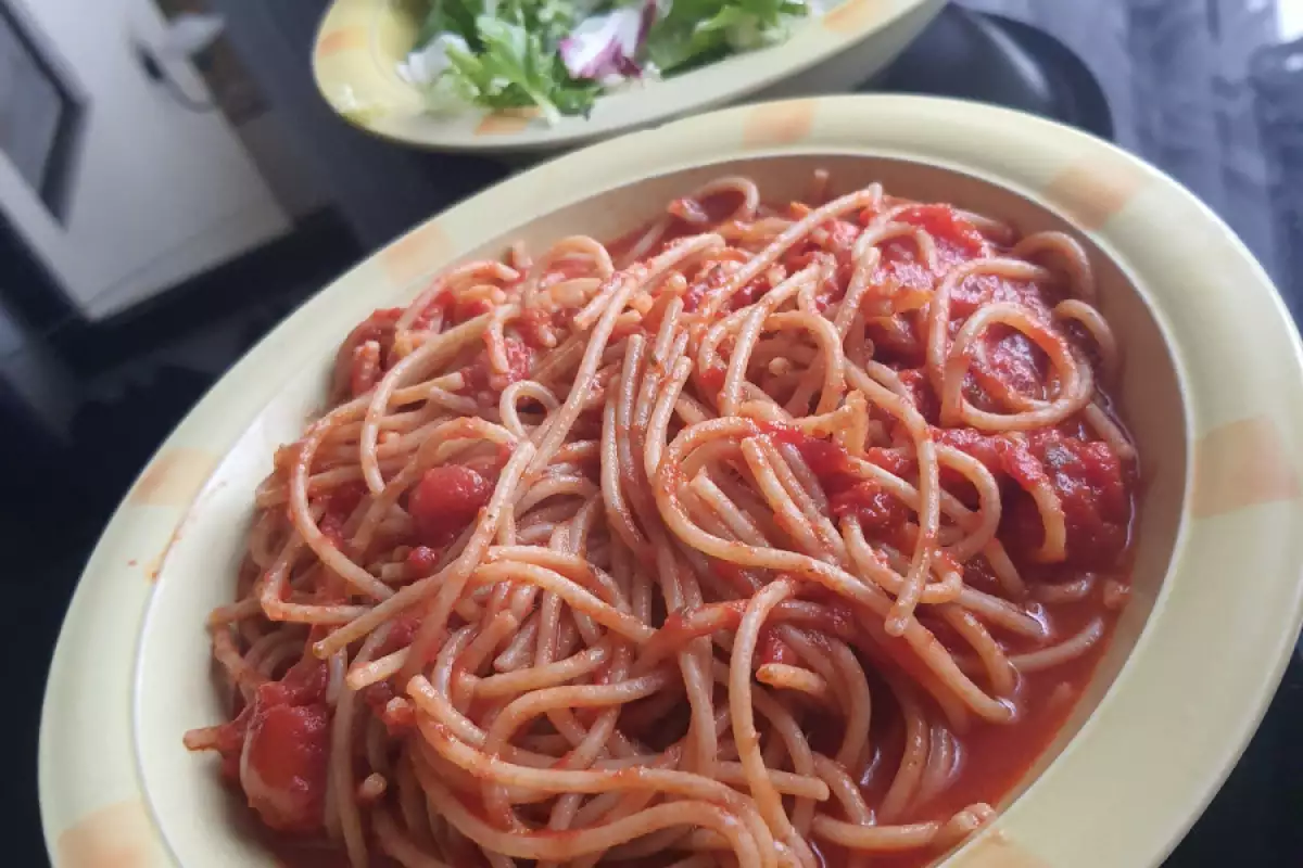 Špageti sa Sosom od Paradajza