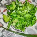 Salata od zelene salate sa aloe verom i šafranom