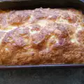 Gibanica sa gotovim korama i vrućom vodom